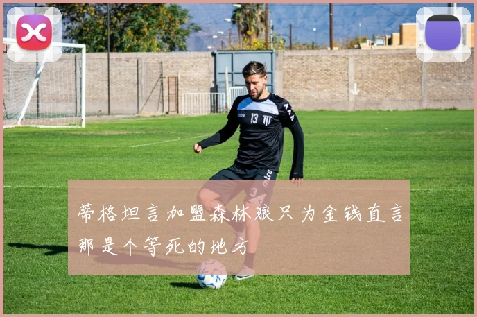 蒂格坦言加盟森林狼只为金钱直言那是个等死的地方